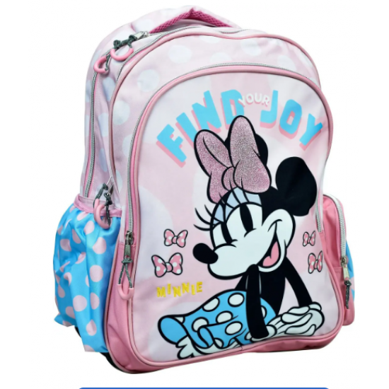 ΤΣΑΝΤΑ ΔΗΜΟΤΙΚΟΥ ΟΒΑΛ MINNIE POLKA DOT POWER (340-38031)